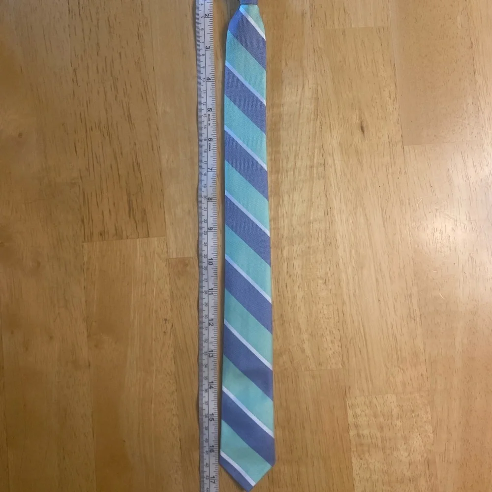 Stylish Striped and Plaid Kids Ties